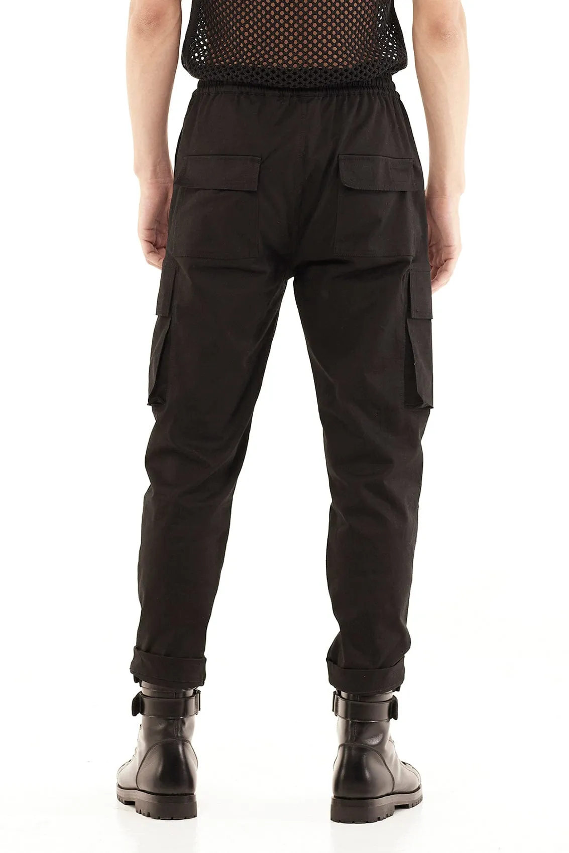 CARGO CLIMBING PANTS IN BLACK