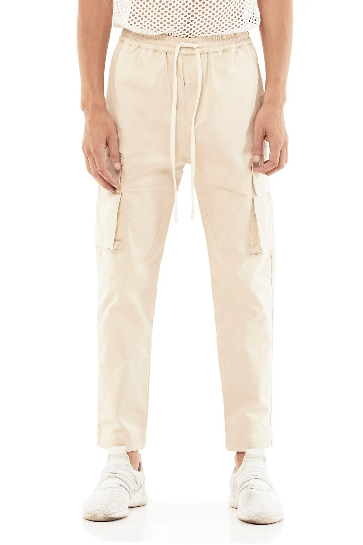 CARGO CLIMBING PANTS IN BONE
