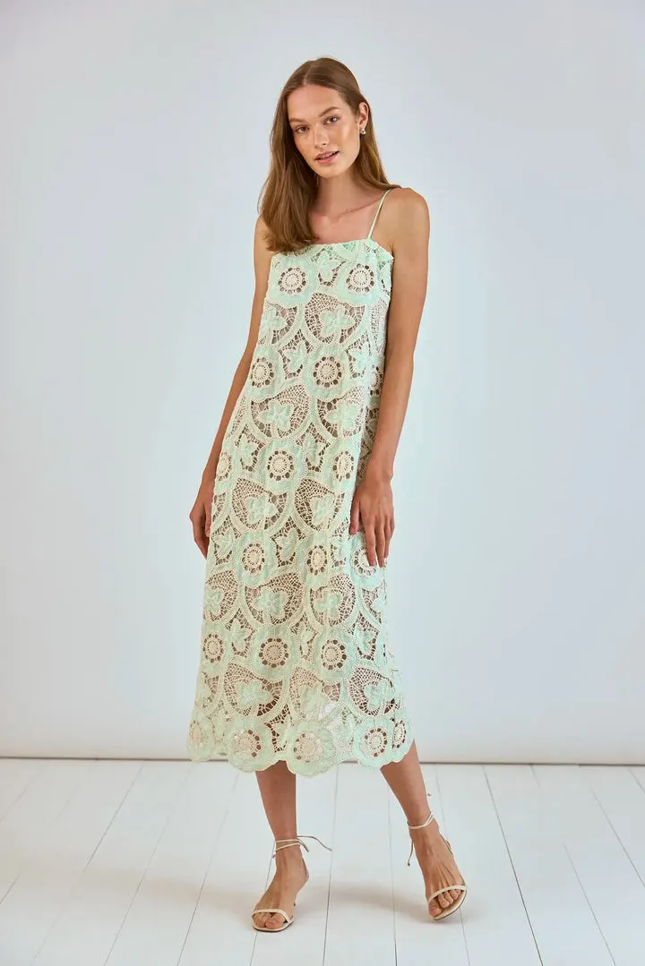 Carrie Dress - Lagoon Lace