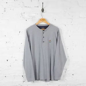 Chaps Ralph Lauren Long Sleeve T Shirt - Grey - L