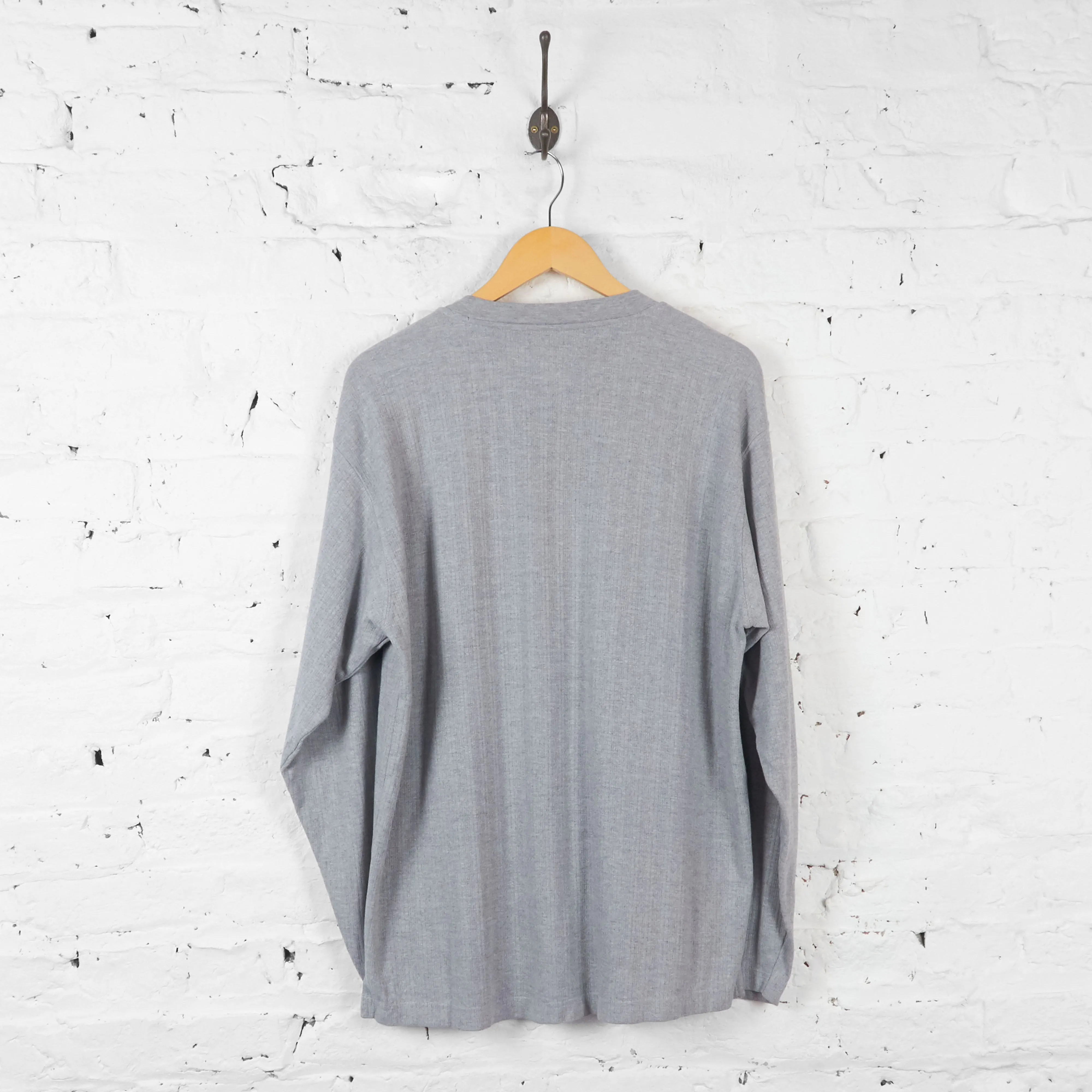 Chaps Ralph Lauren Long Sleeve T Shirt - Grey - L
