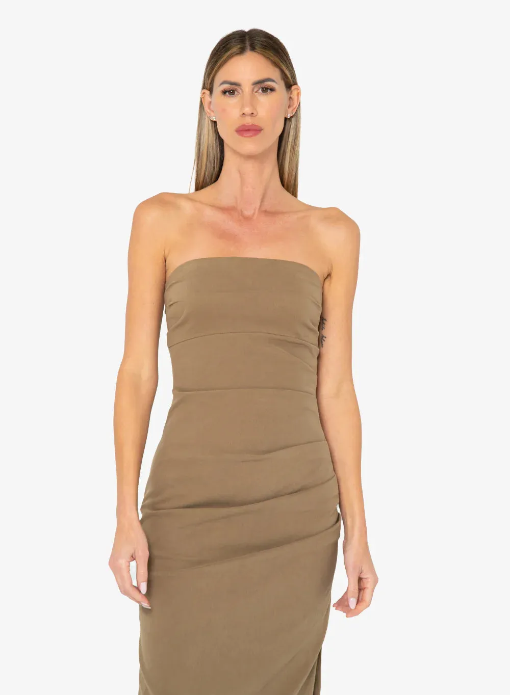 Charlie Dress - Taupe