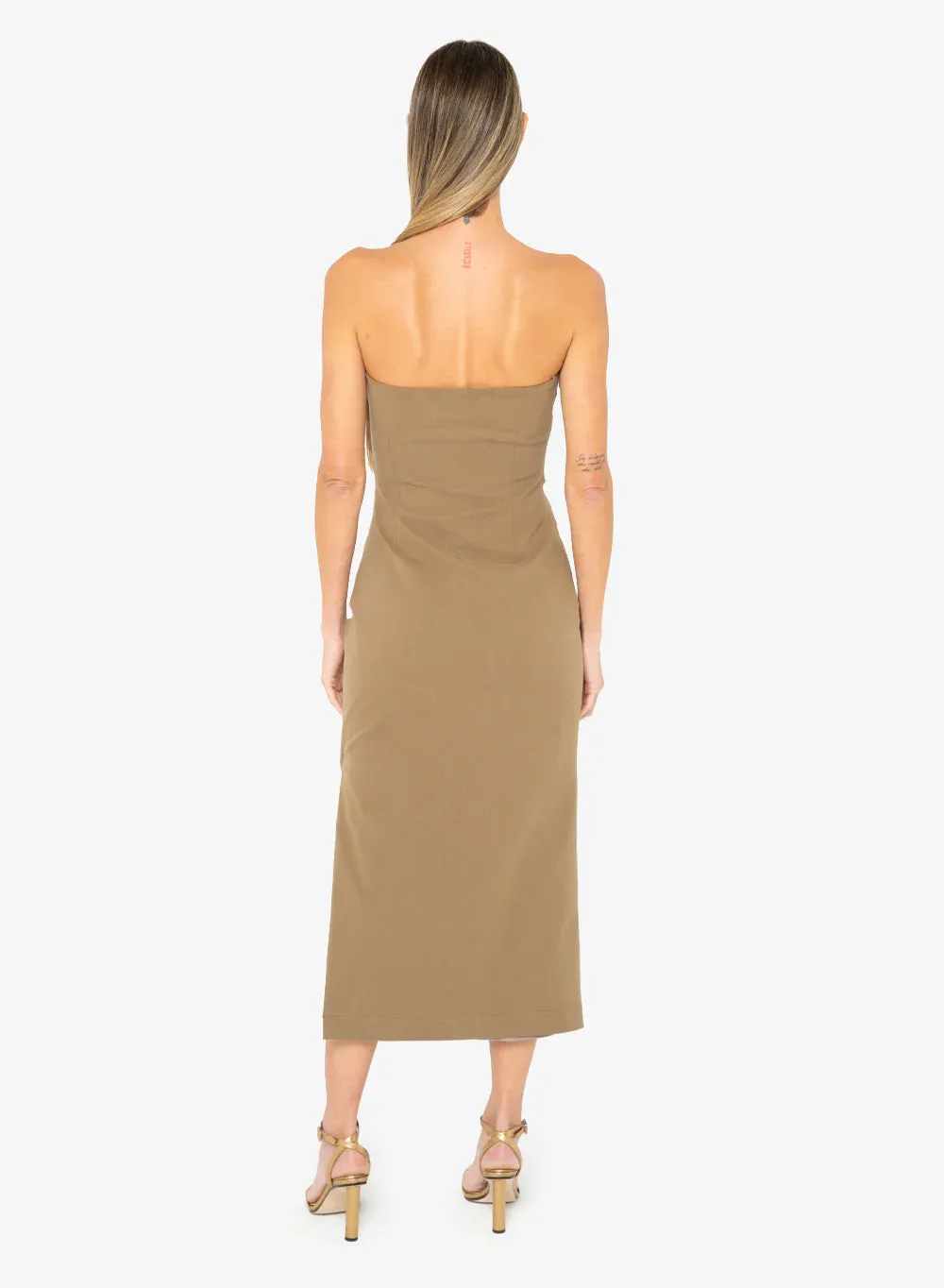 Charlie Dress - Taupe