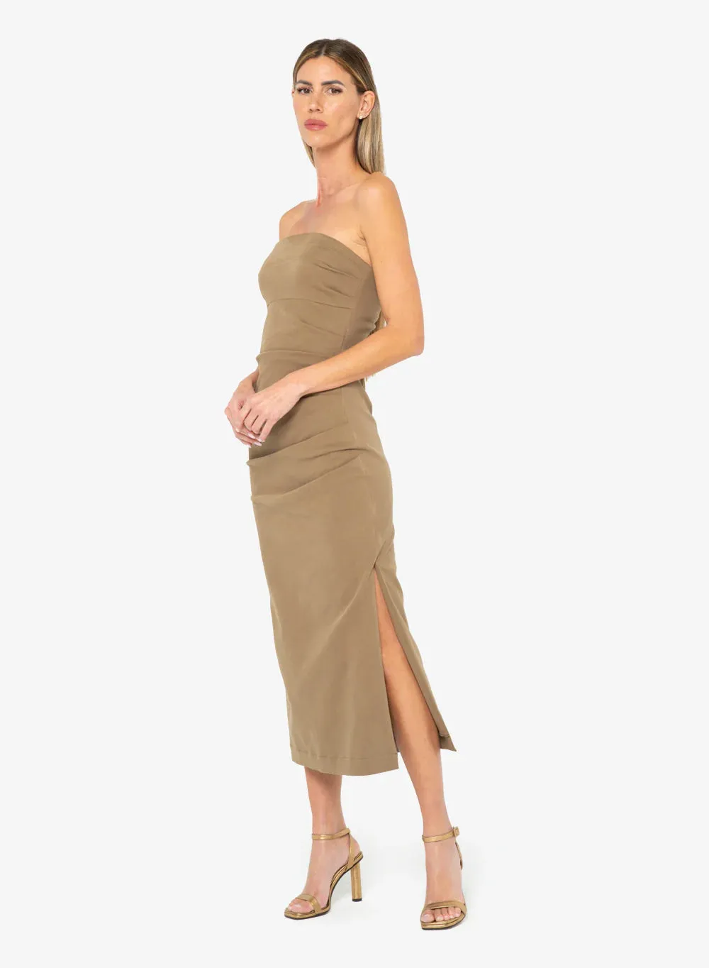 Charlie Dress - Taupe