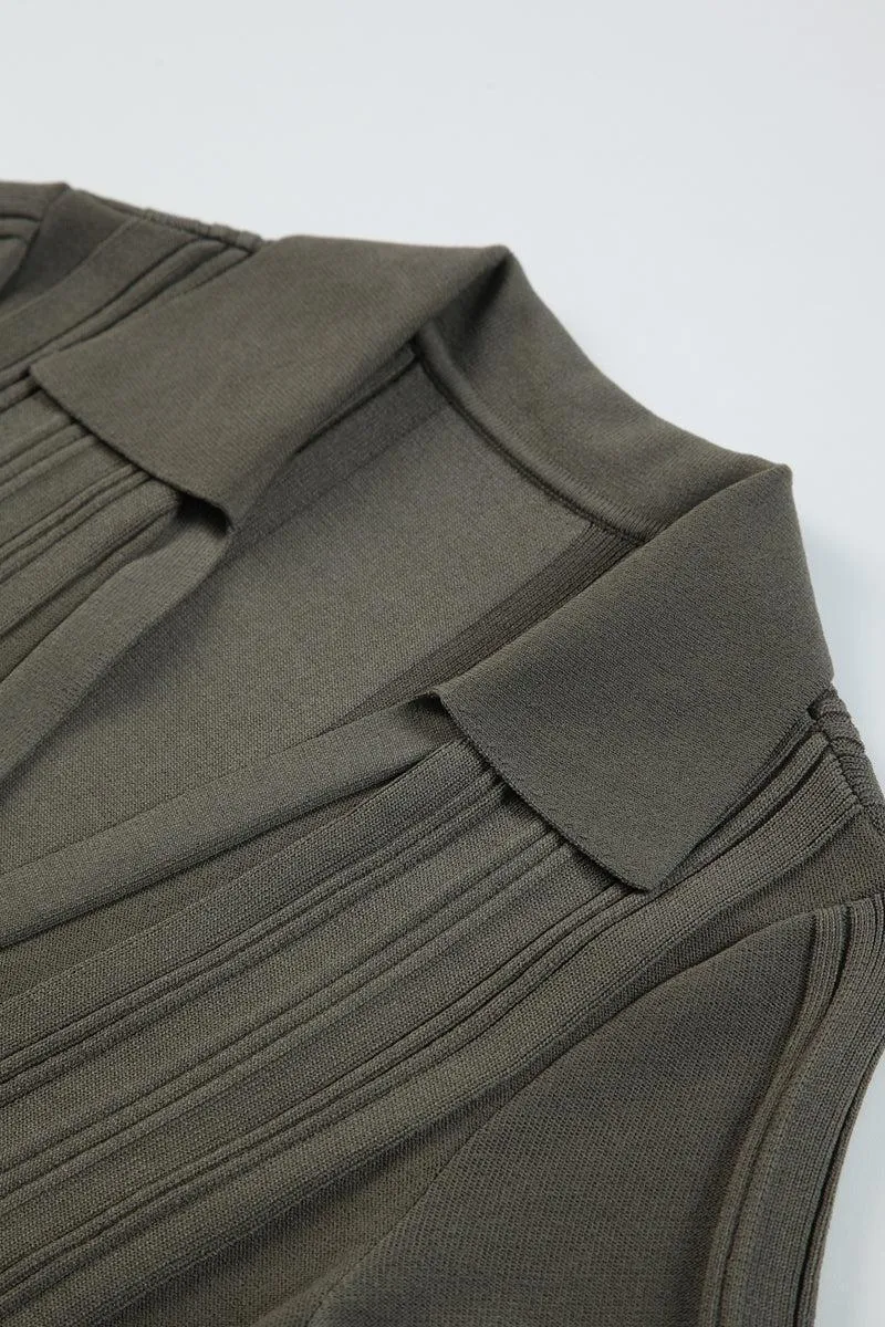 Chicago Knit Top - Dark Green