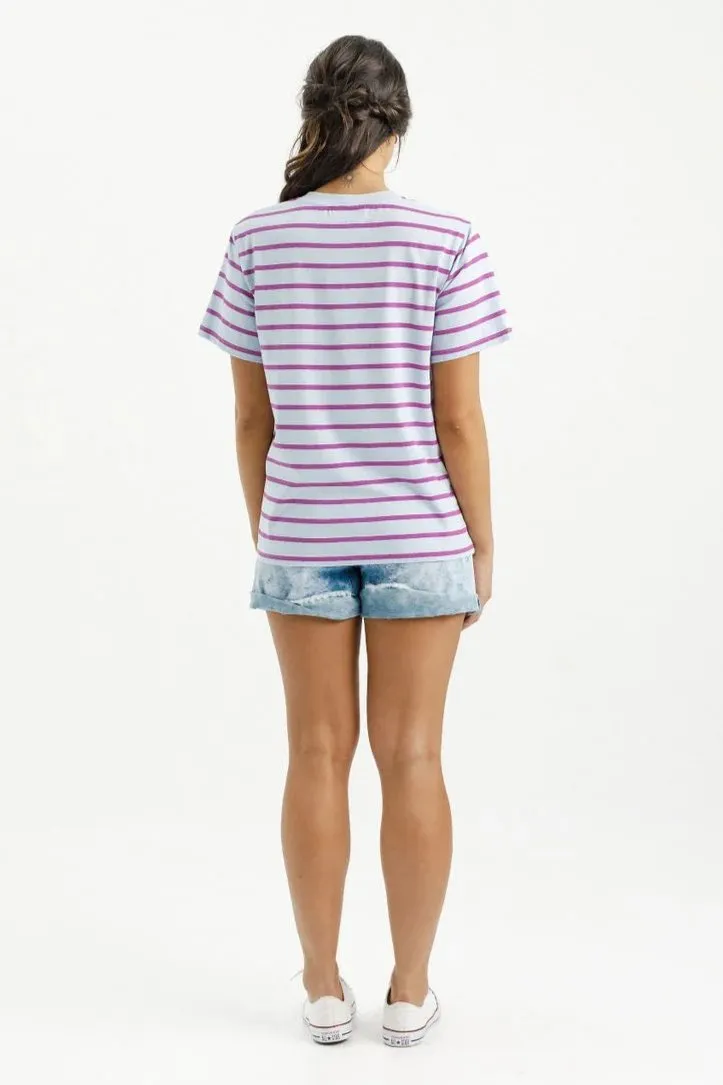 Chris Tee - Orchid Stripe