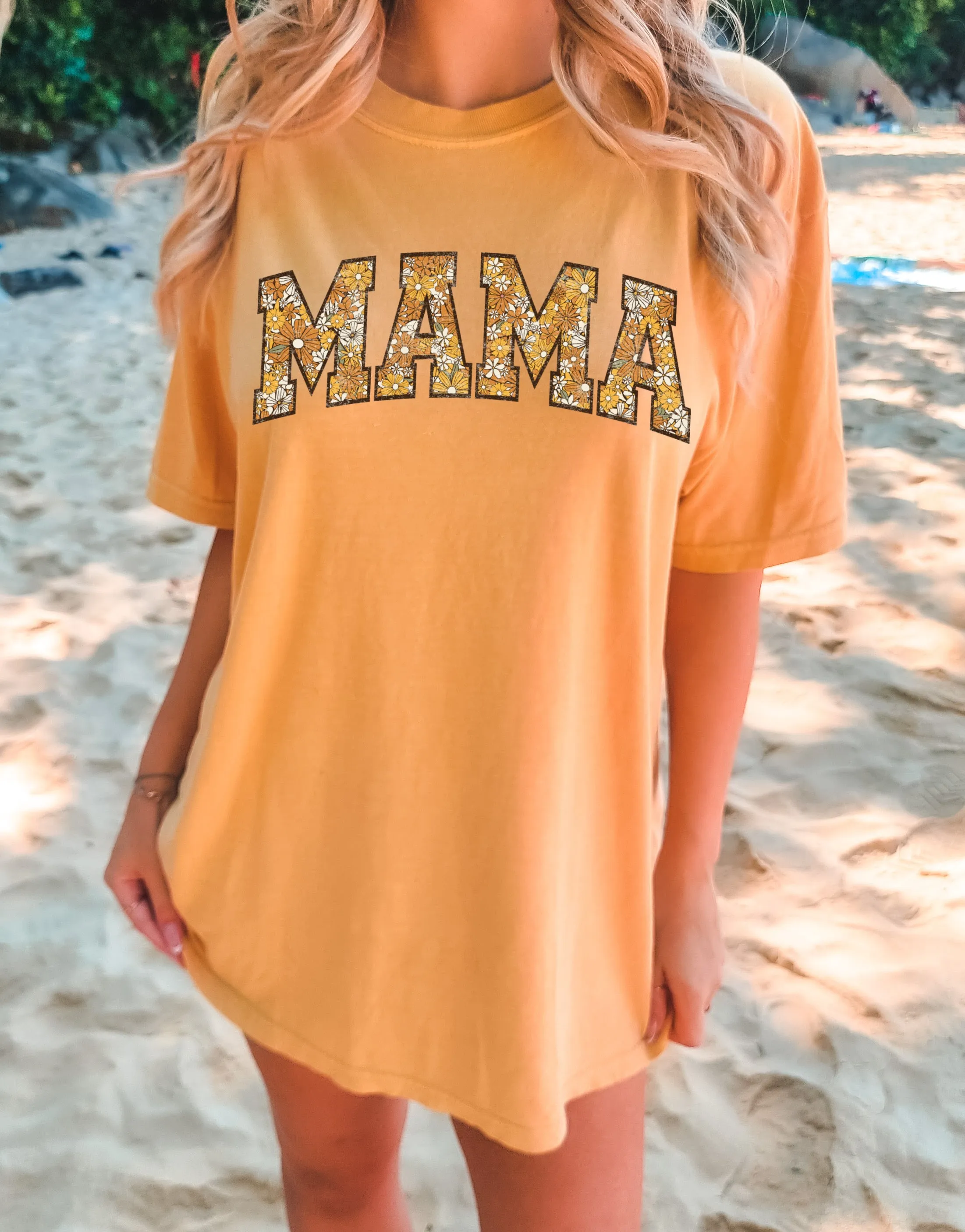 Comfort Colors Leopard Mama Tee/ Super Cute Mama Shirt/ Gifts for Her/ Beach Cover Up