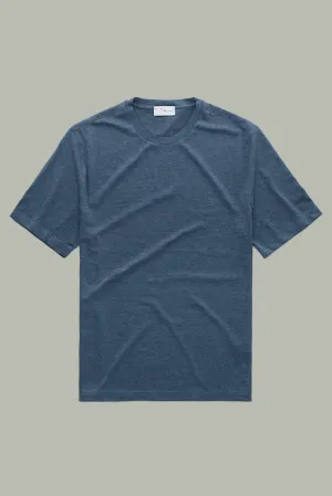 Cotton Cashmere Short Sleeve Crew Neck Tee Cosmo