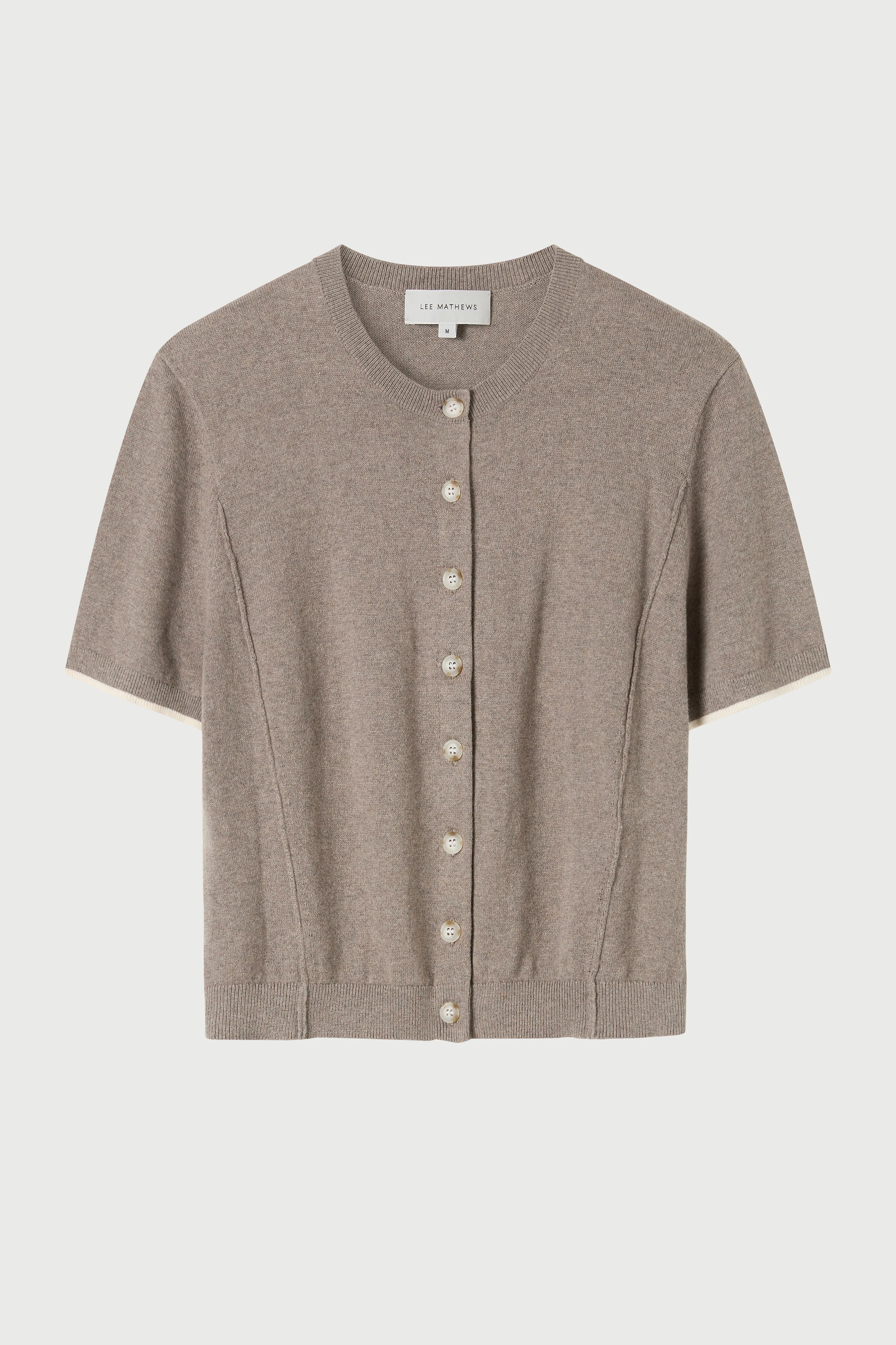 Cotton Cashmere SS Cardigan