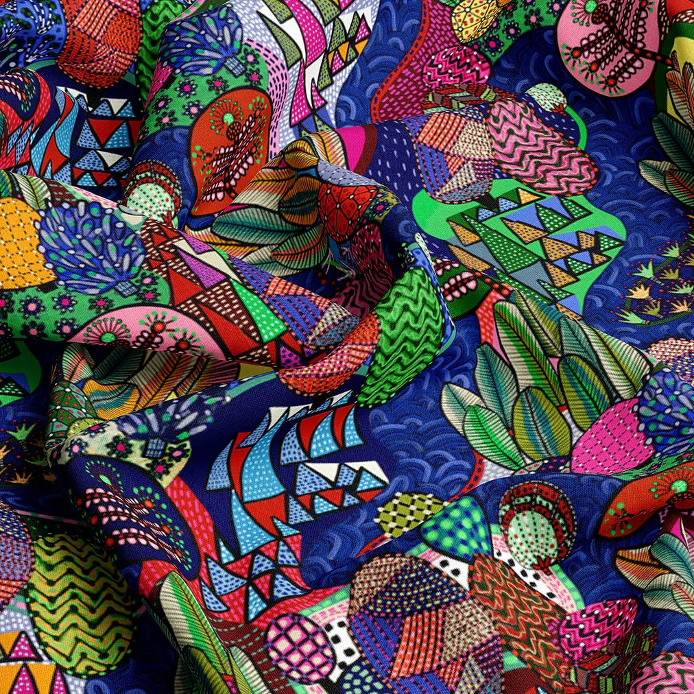 COTTON SATEEN •  Hokkaido $38.00/metre