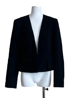 Cream High Waist Straight Cut Pants