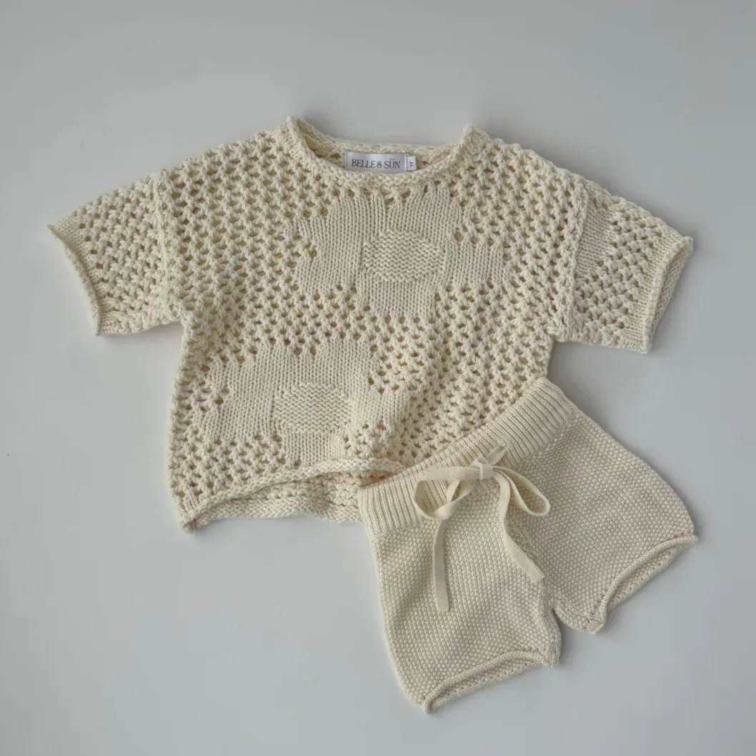 Crochet Shorts - Natural