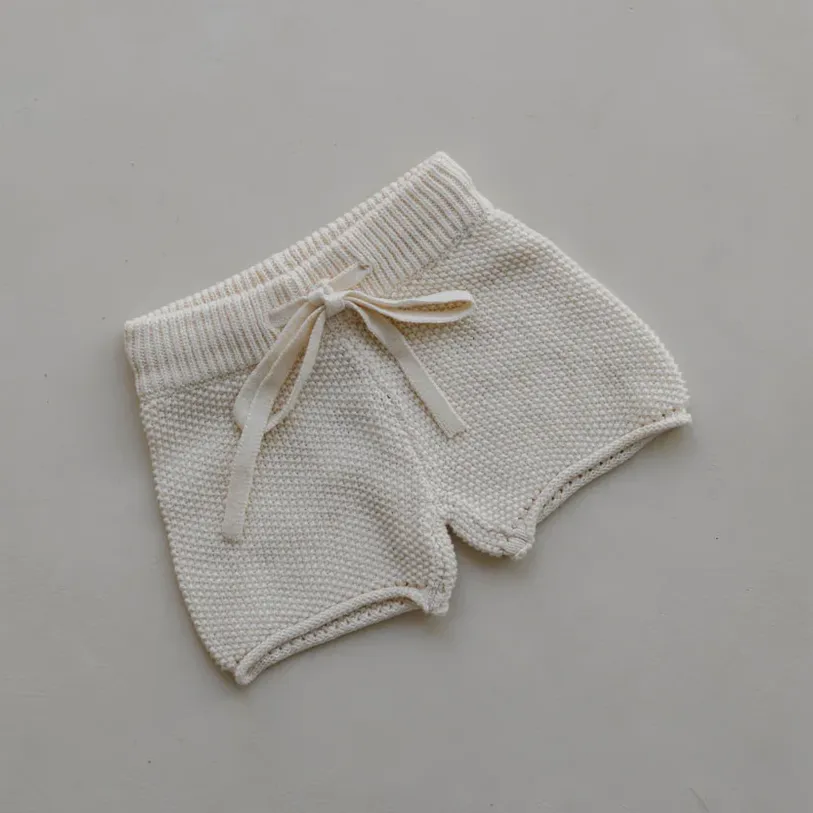 Crochet Shorts - Natural