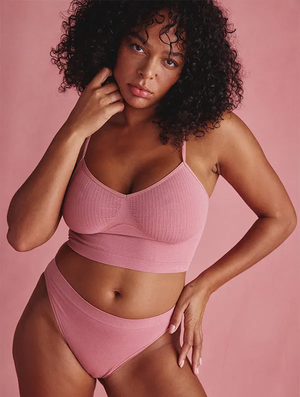 Culotte Kala - Seamless - Rose-Poudre
