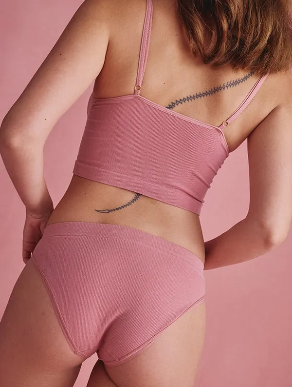 Culotte Kala - Seamless - Rose-Poudre