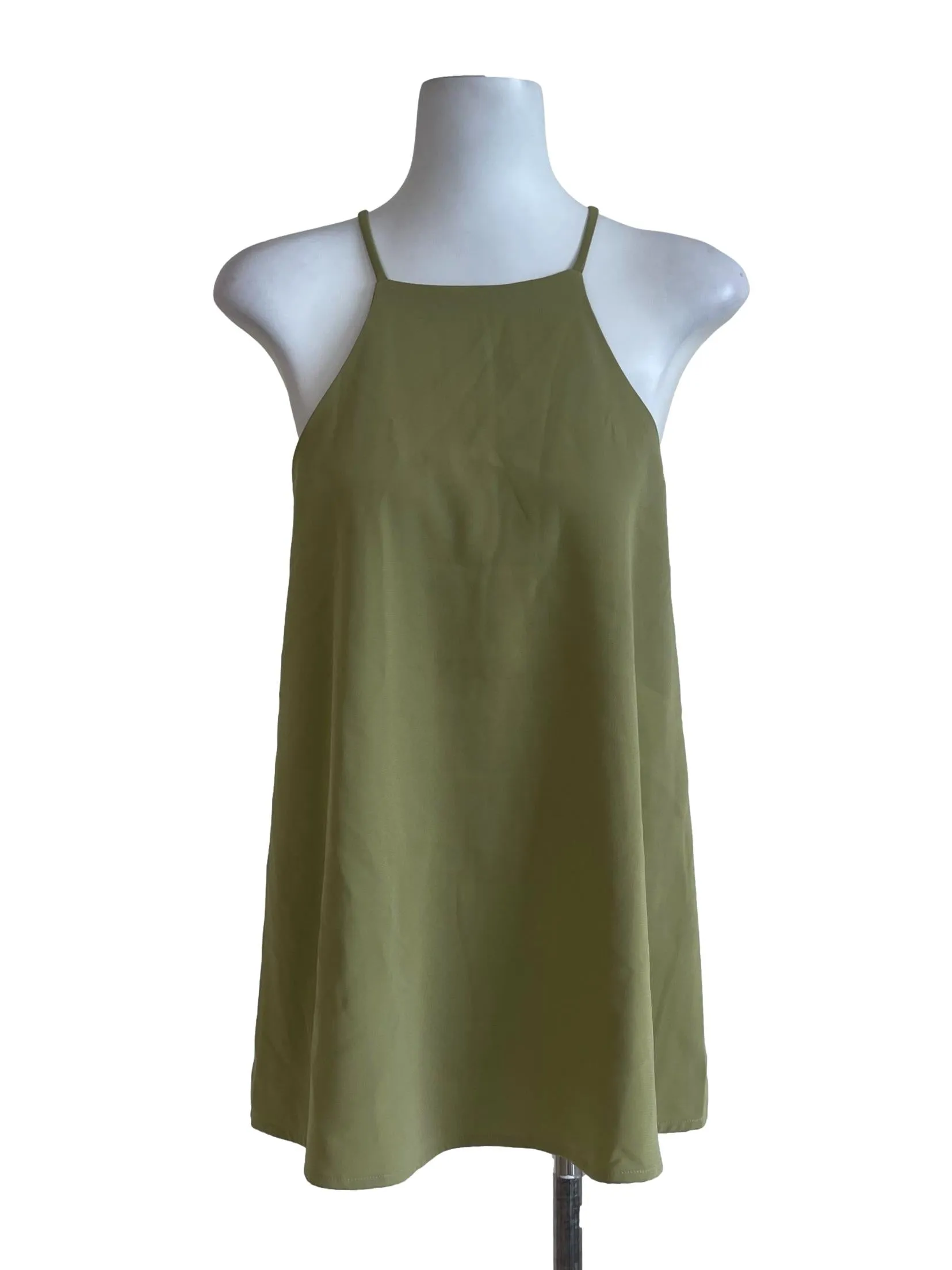 Dark Green Sheath Dress