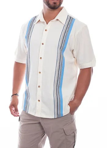 Daytona Double Stripe Shirt by Scully