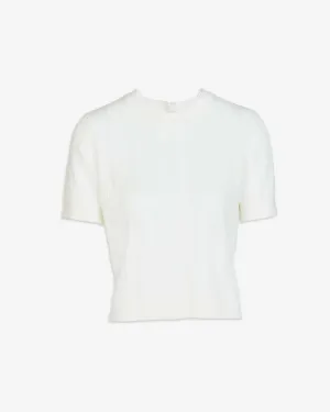 Diane Knit Top in Cream