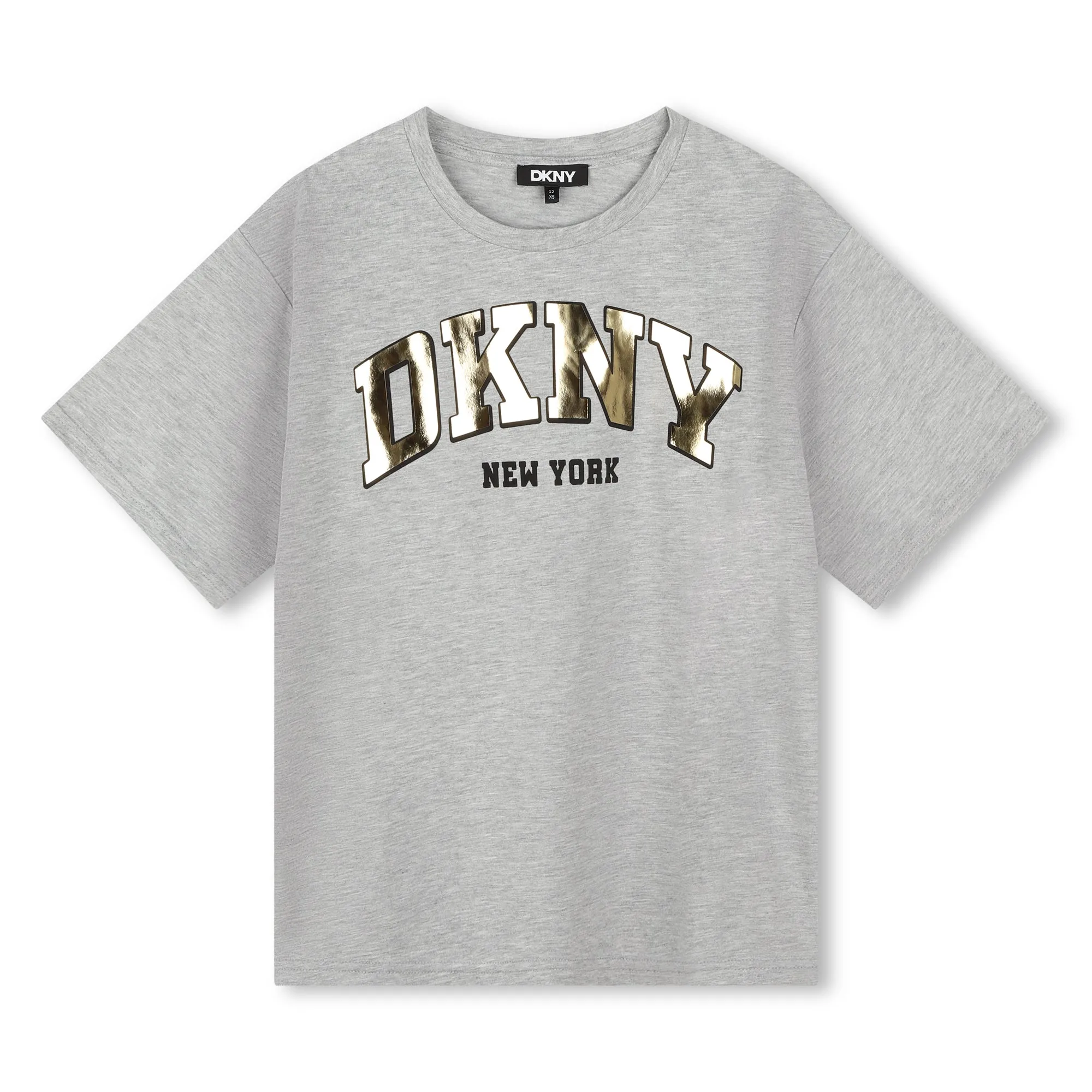 DKNY Grey & Gold T-Shirt