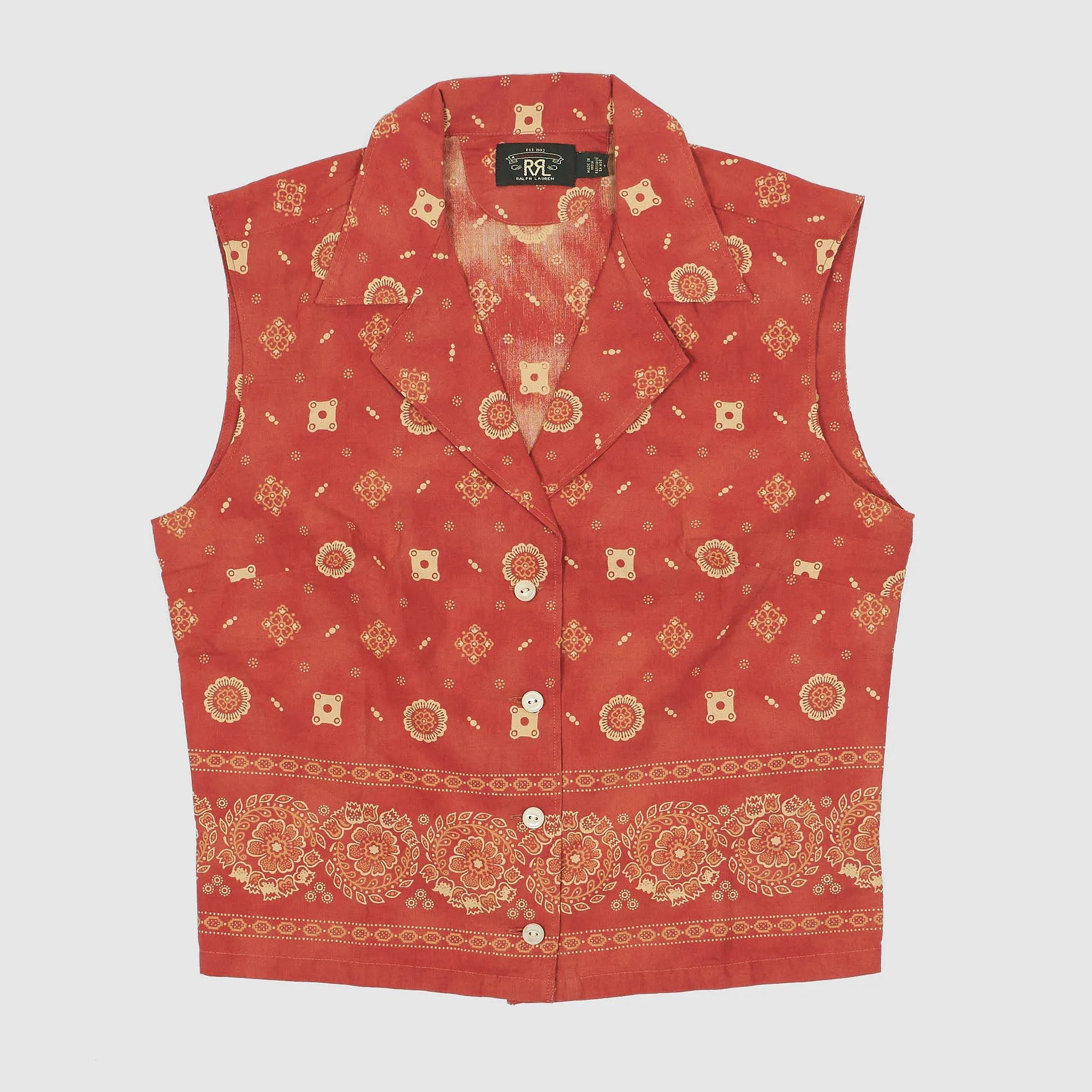 Double RL Ladies Sleevless Dee Blouse