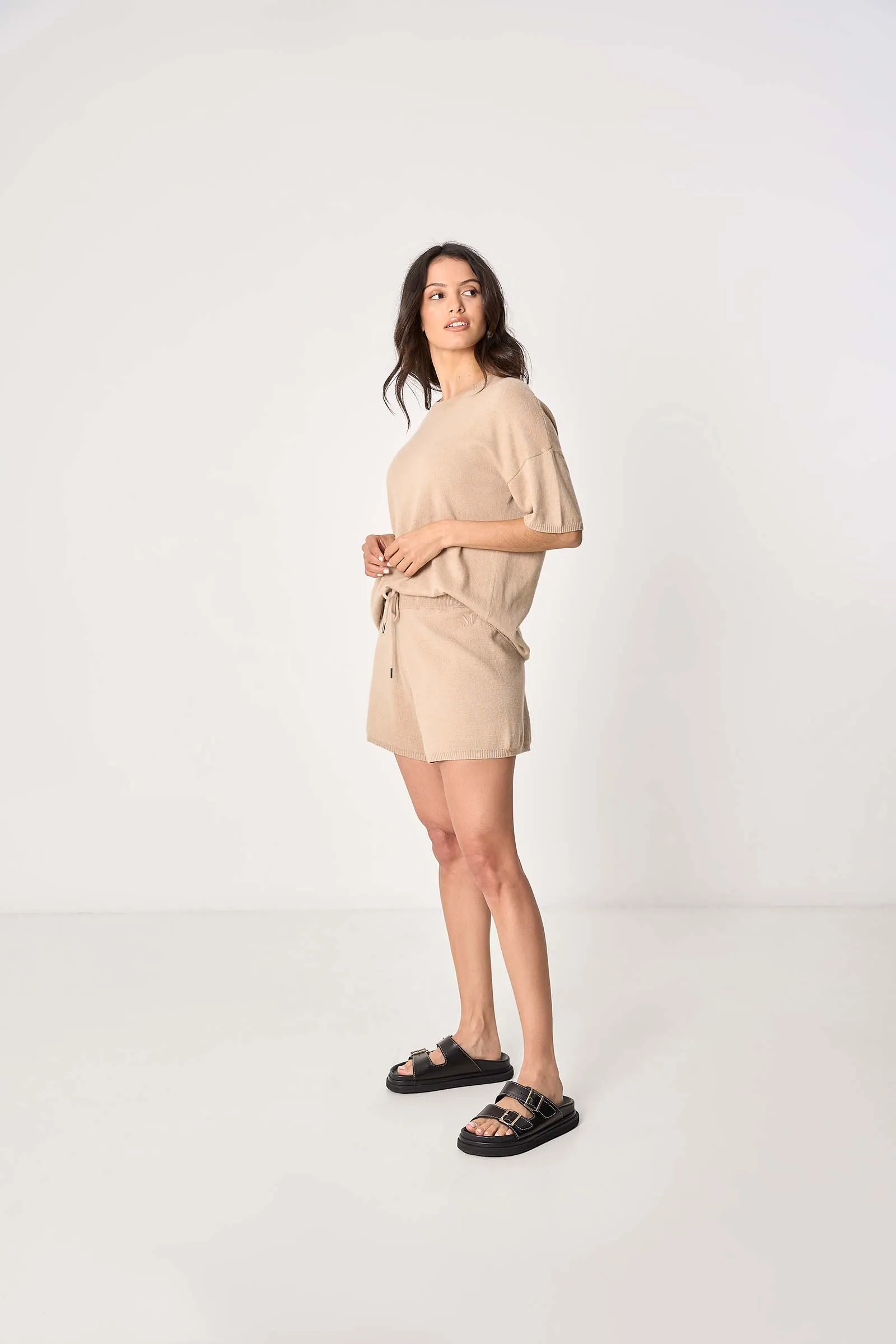 Edit Knit Short - Sand