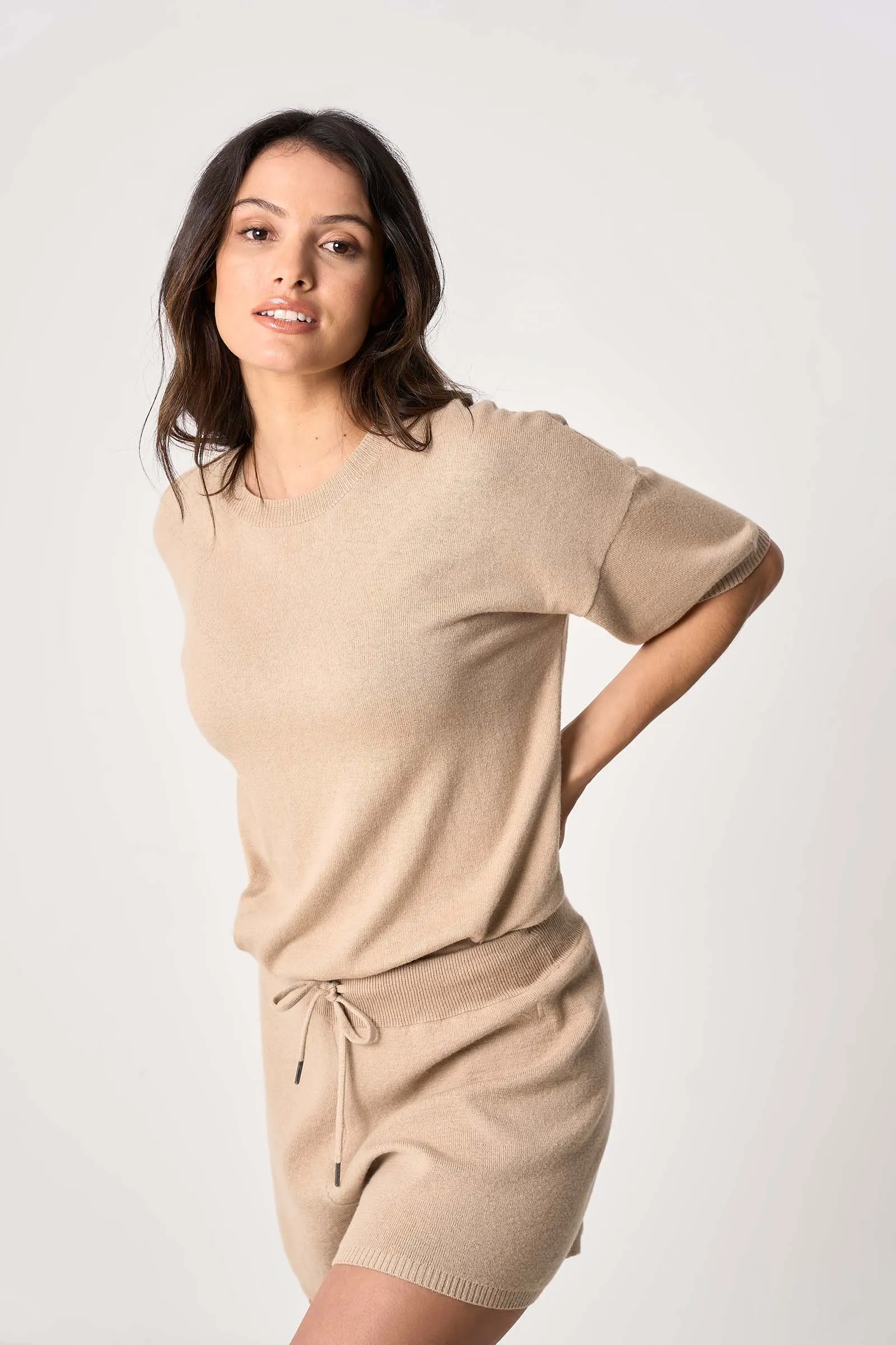 Edit Knit Short - Sand