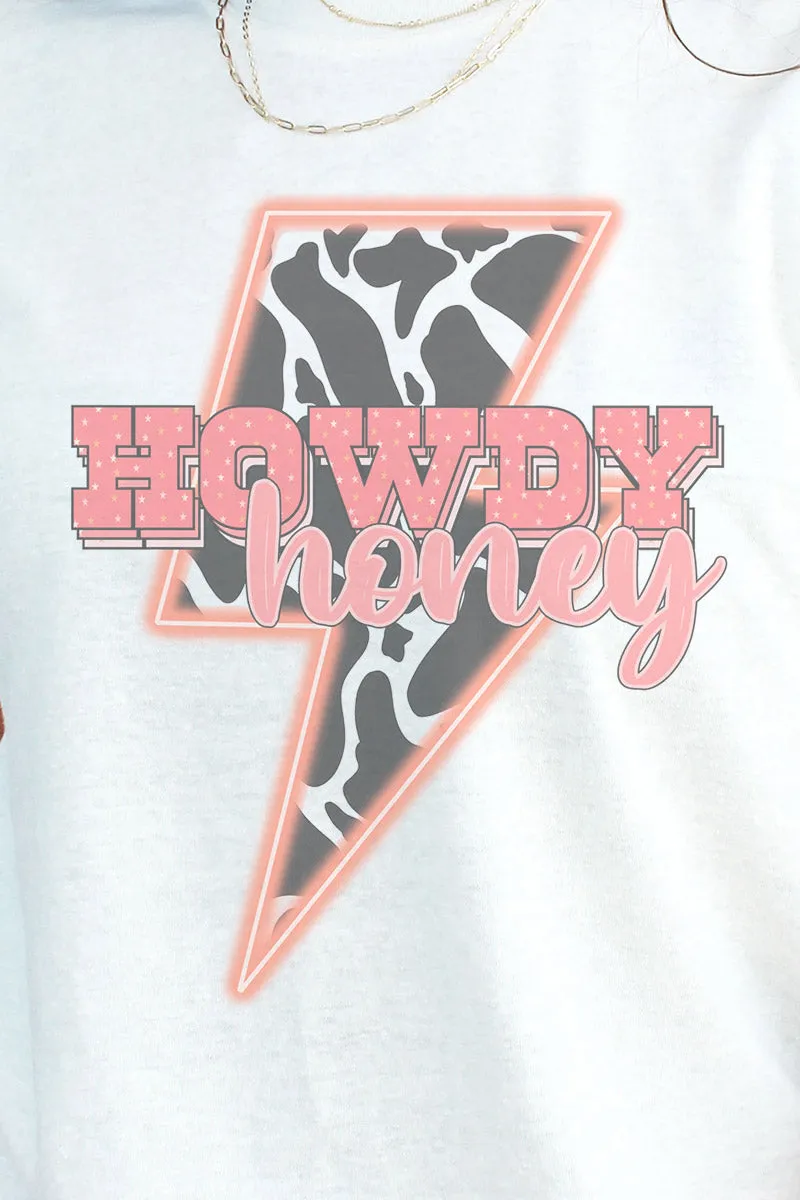 Electric Howdy Honey Unisex Triblend Short Sleeve T-Shirt