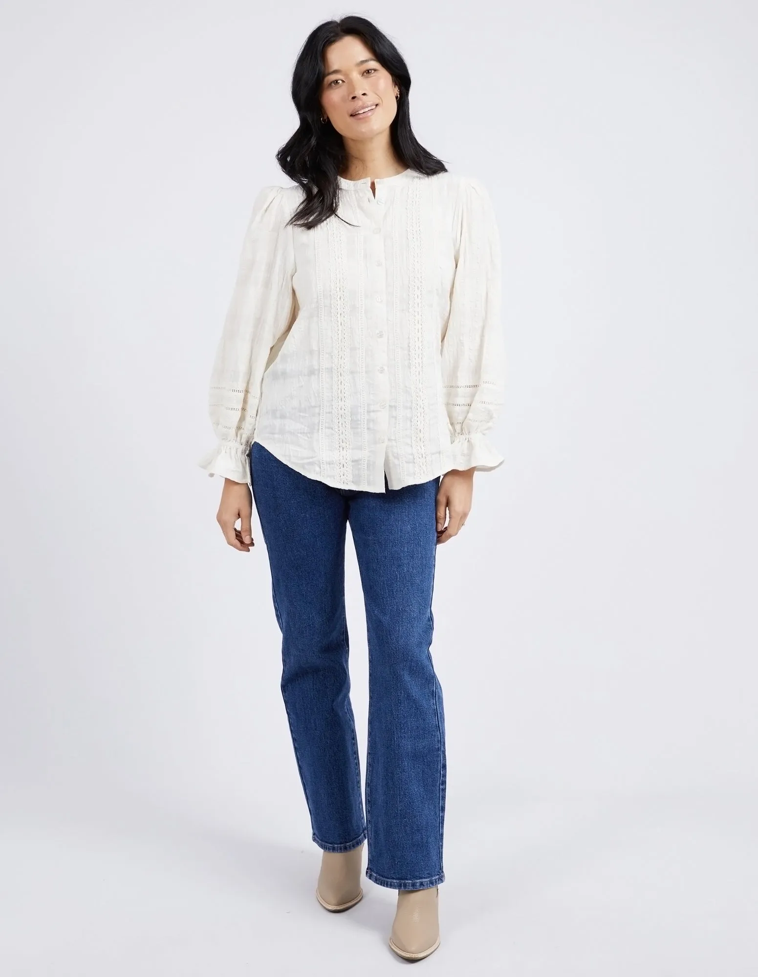 Elm Lifestyle II FENNEL Shirt - Pearl