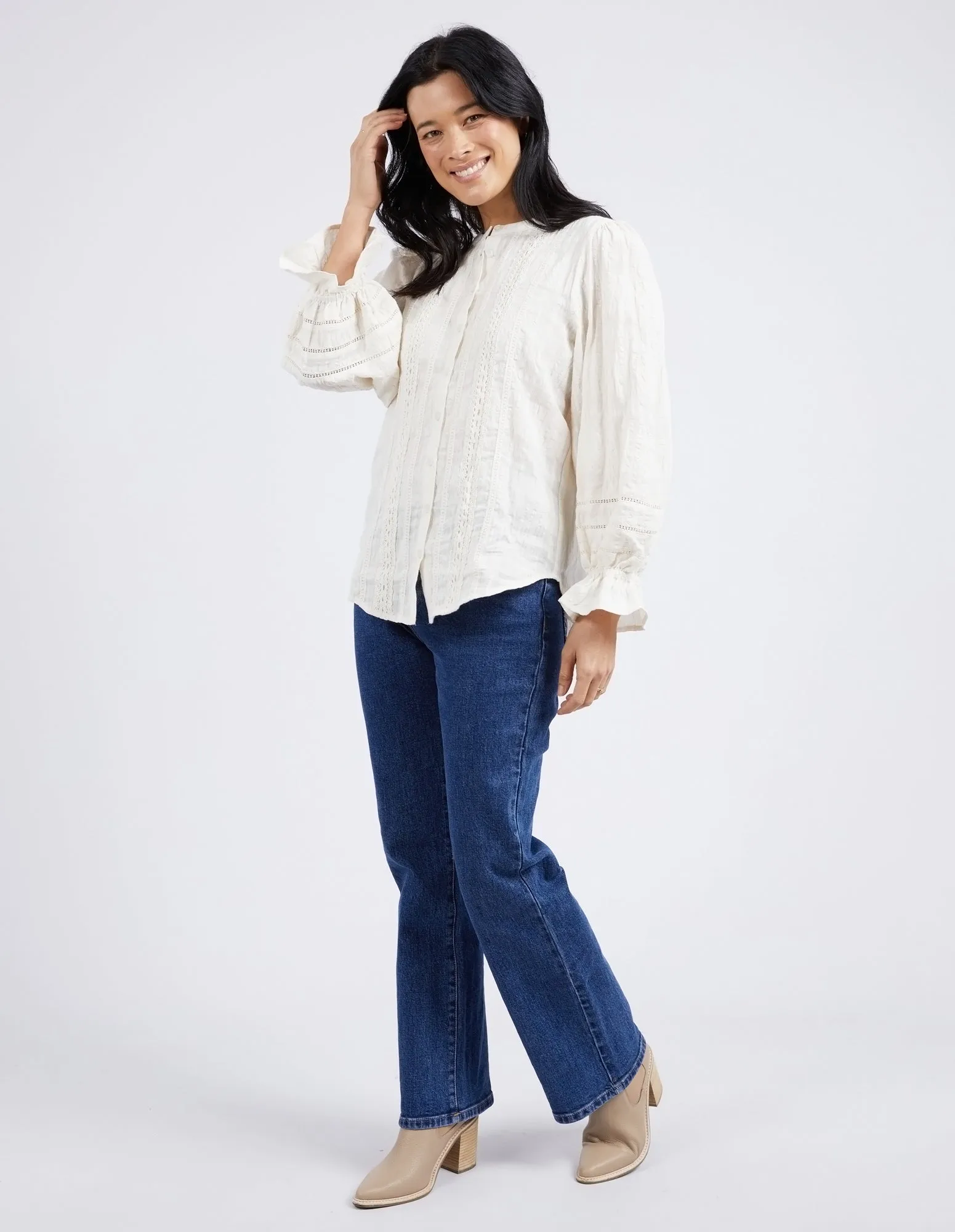 Elm Lifestyle II FENNEL Shirt - Pearl