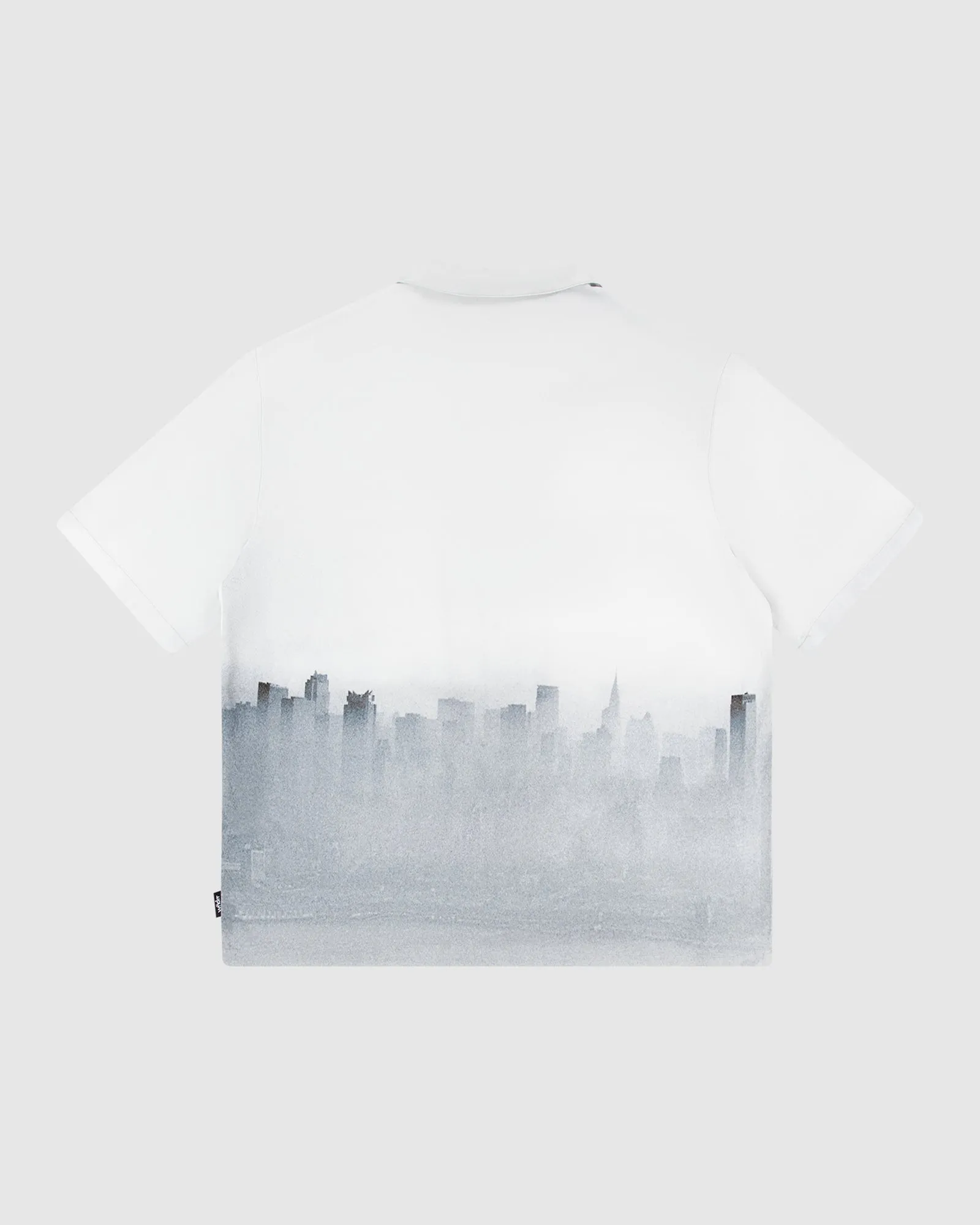 EMPIRE S/S PRINT SHIRT - GREY