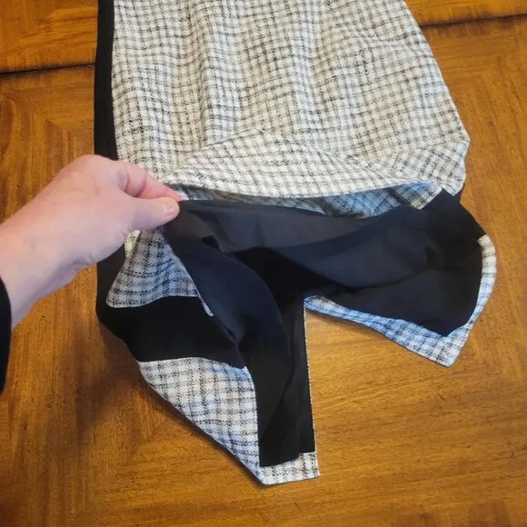 Etcetera Black &amp; White Tweed Dress
