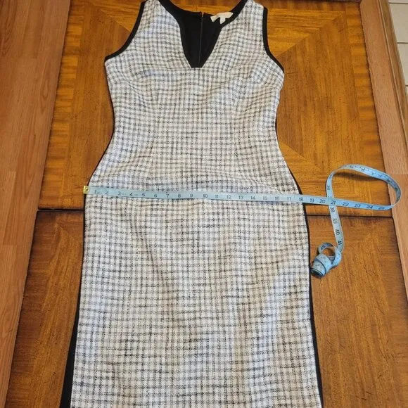 Etcetera Black &amp; White Tweed Dress