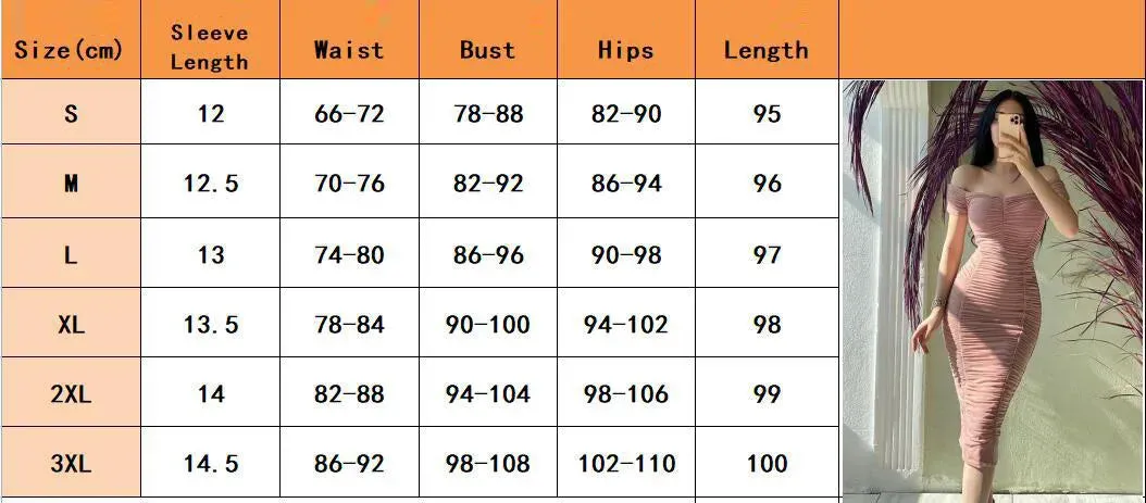 Evening Midi Bodycon Elegant Dress