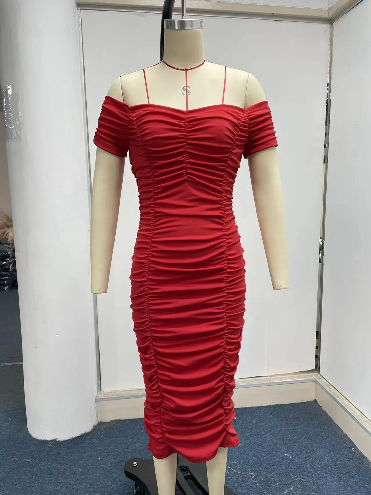 Evening Midi Bodycon Elegant Dress