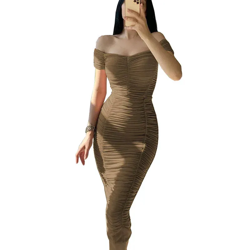 Evening Midi Bodycon Elegant Dress