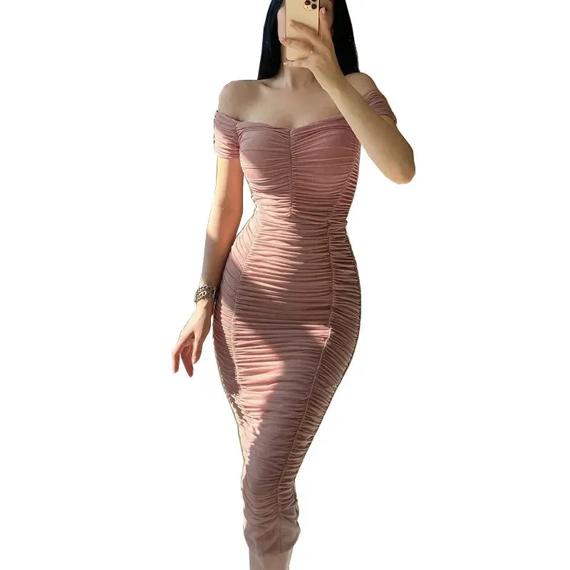 Evening Midi Bodycon Elegant Dress