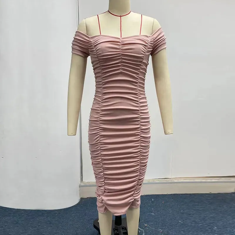 Evening Midi Bodycon Elegant Dress