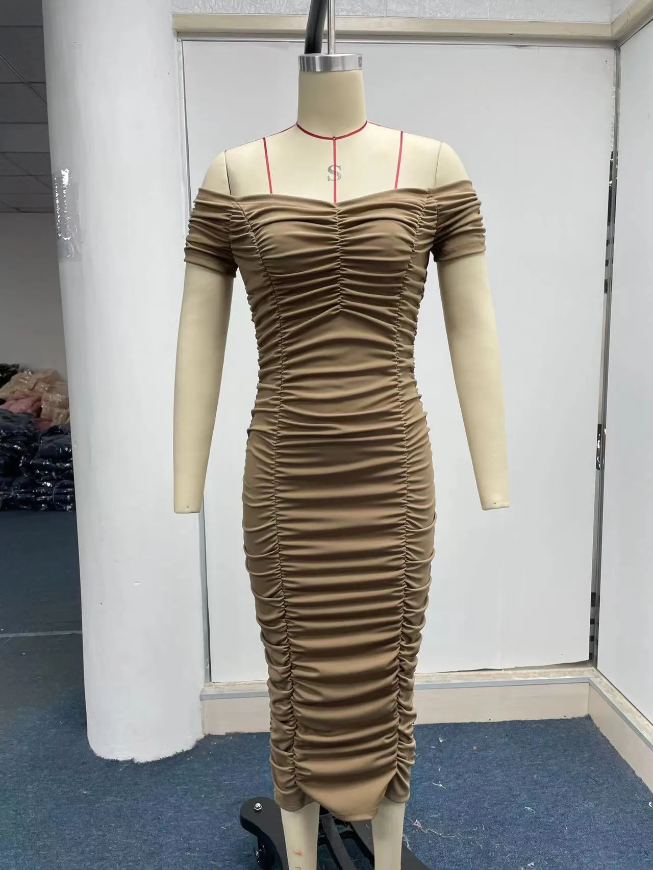 Evening Midi Bodycon Elegant Dress