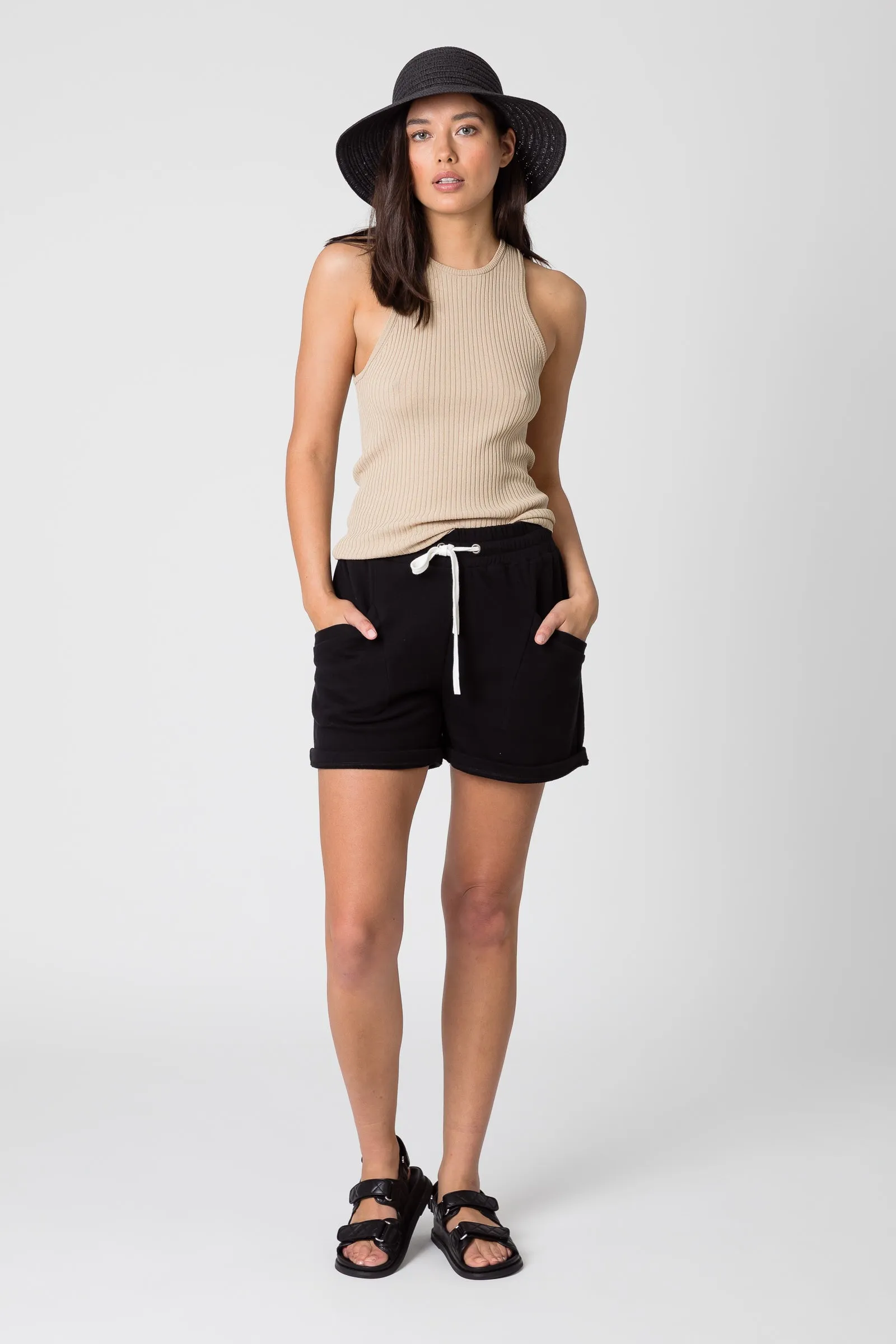 Everyday Knit Tank - Natural