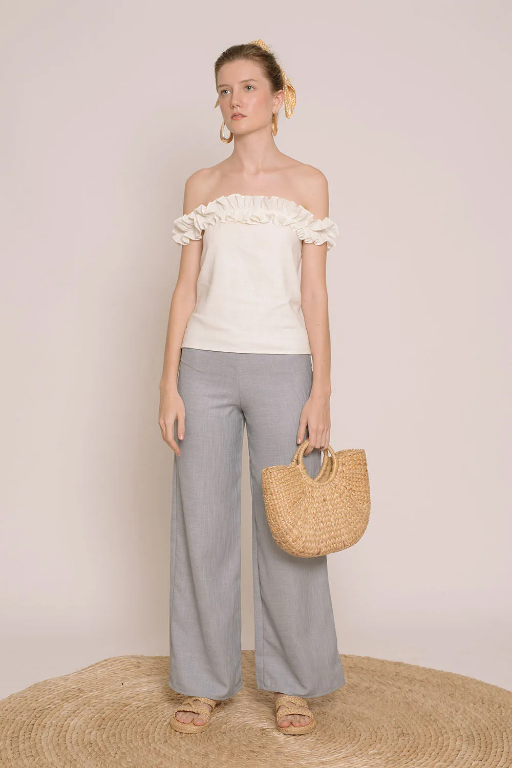 FIJI Culottes (Serenity Blue Crepe)