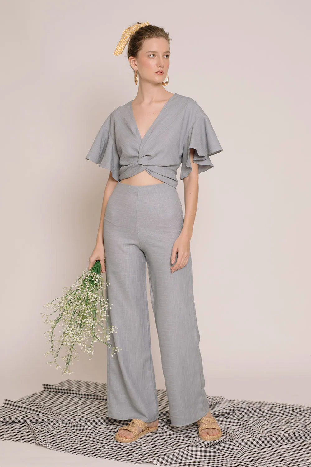 FIJI Culottes (Serenity Blue Crepe)