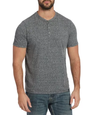 Flag & Anthem Window Short-Sleeve Snowy Stripe Henley