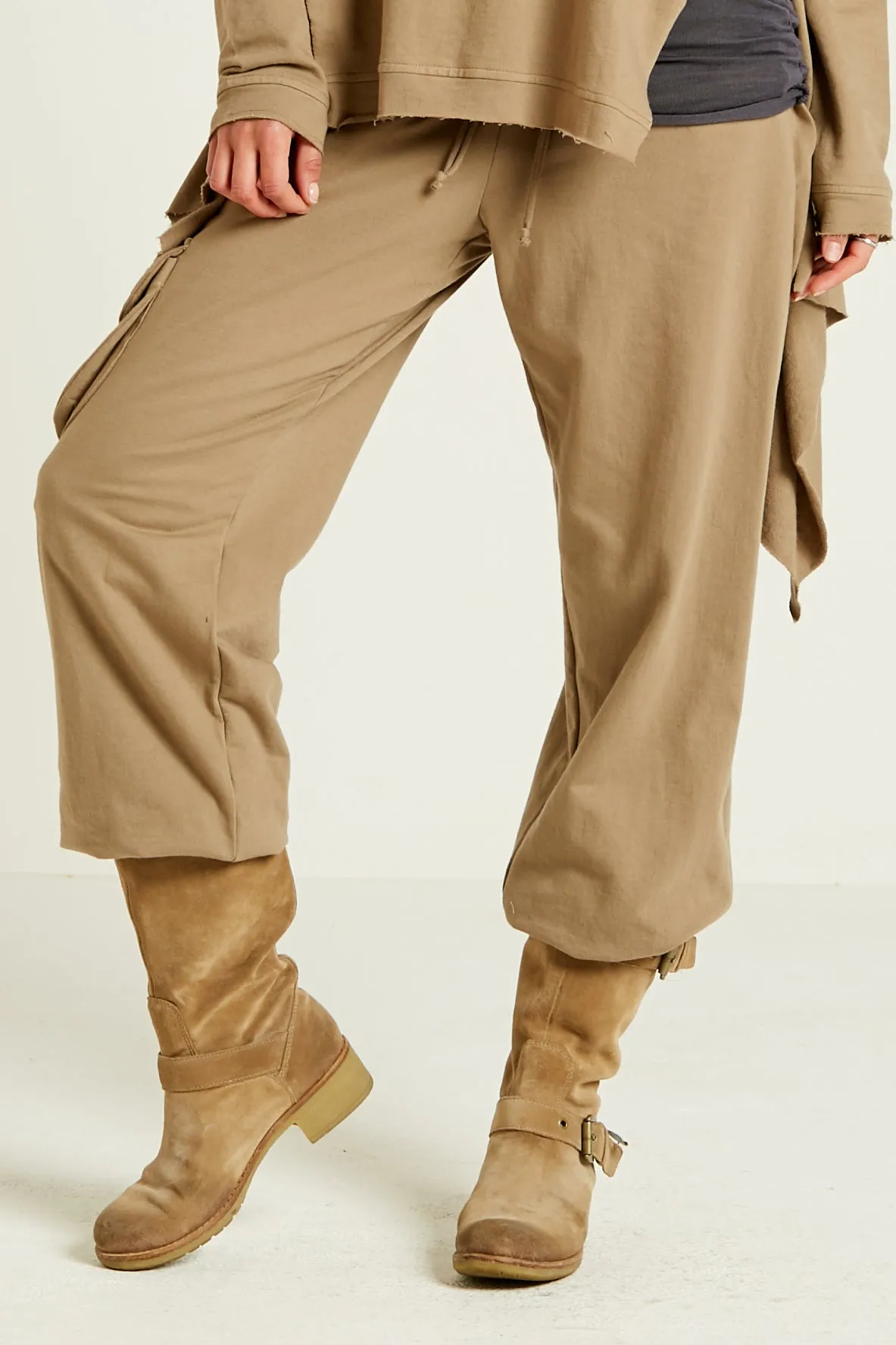 French Terry Modern Cargo Pant