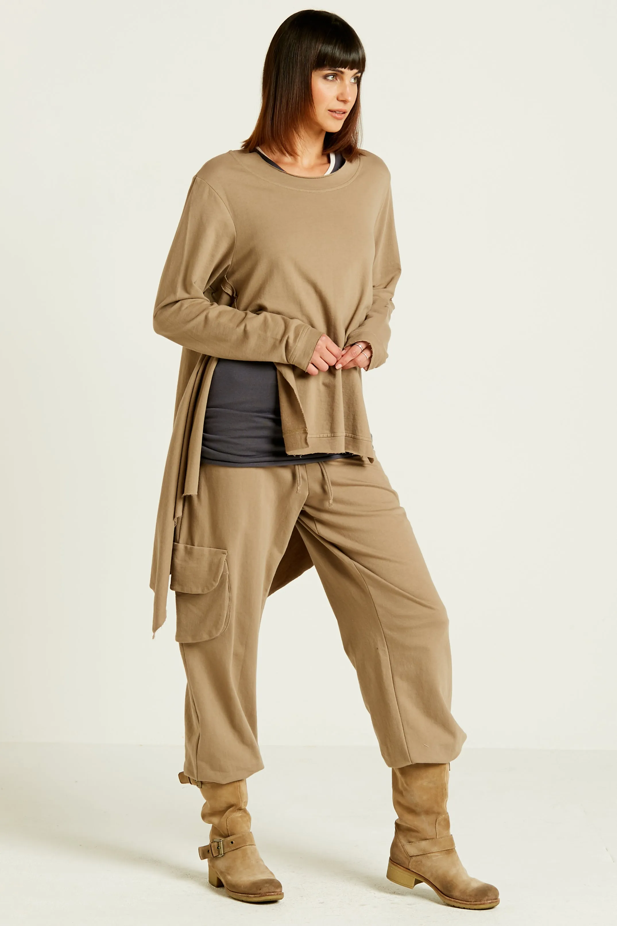 French Terry Modern Cargo Pant
