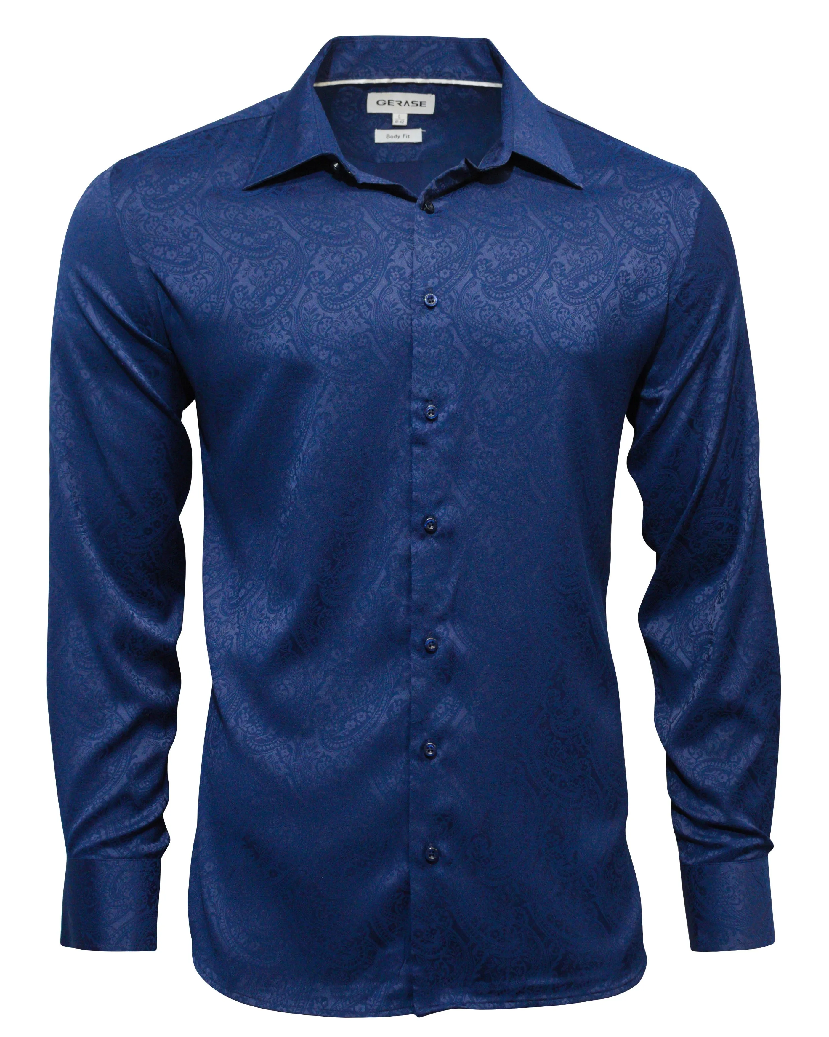 Gerase Paisley Print Dress Shirt