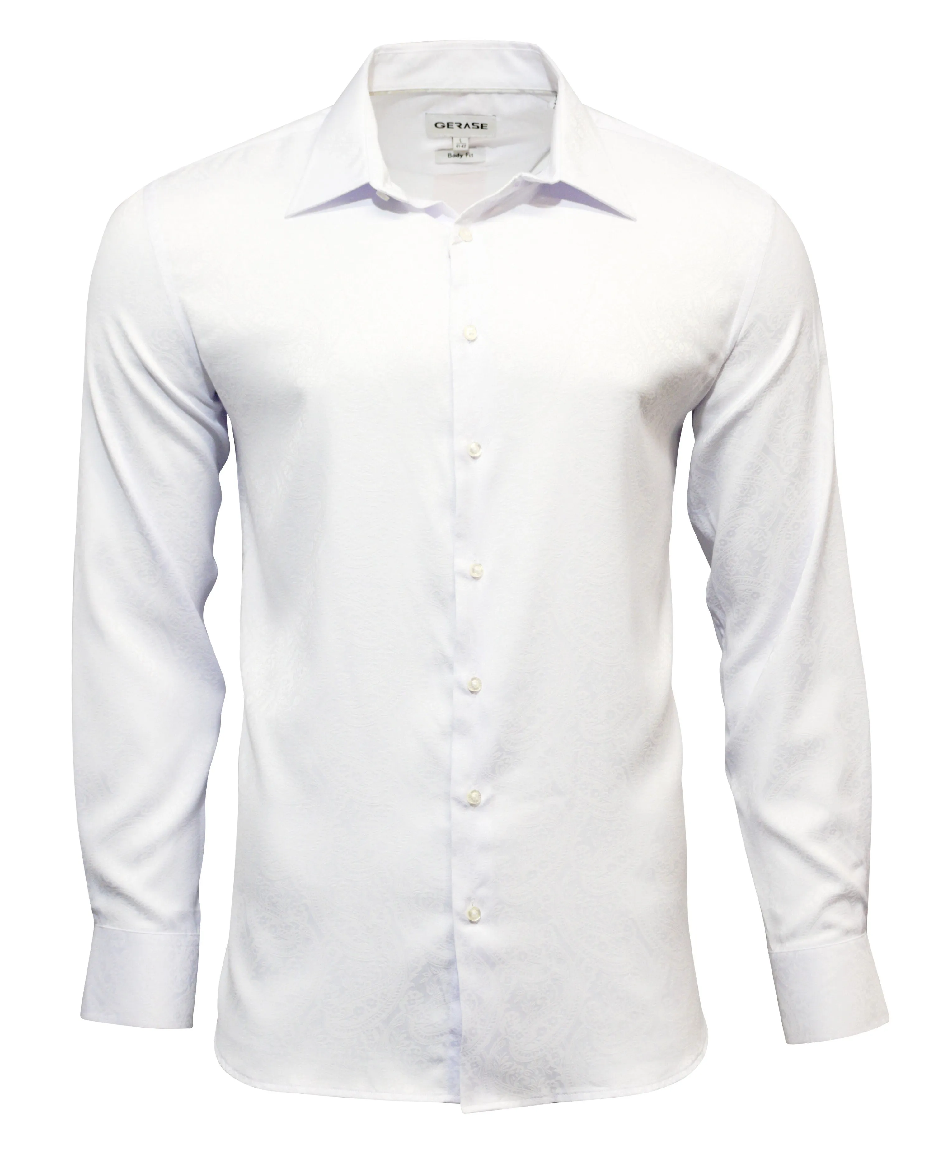 Gerase Paisley Print Dress Shirt