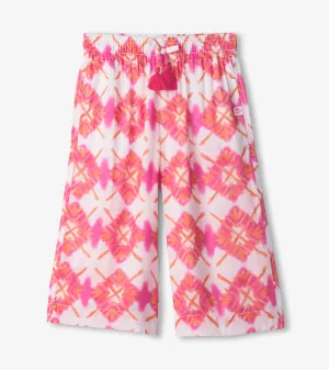 Girls Painted Sunburst Cropped Culottes