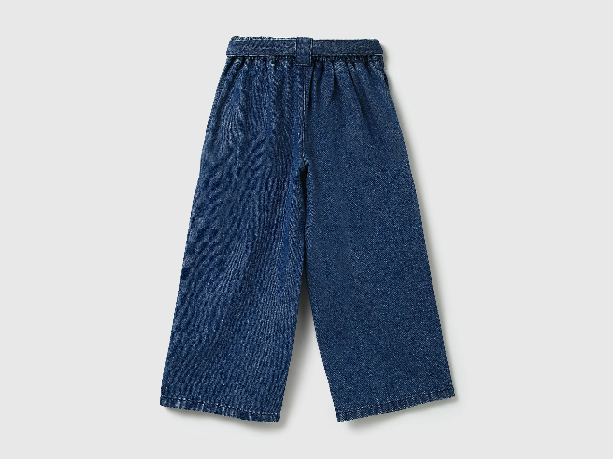 Girls Solid Regular Fit Culottes