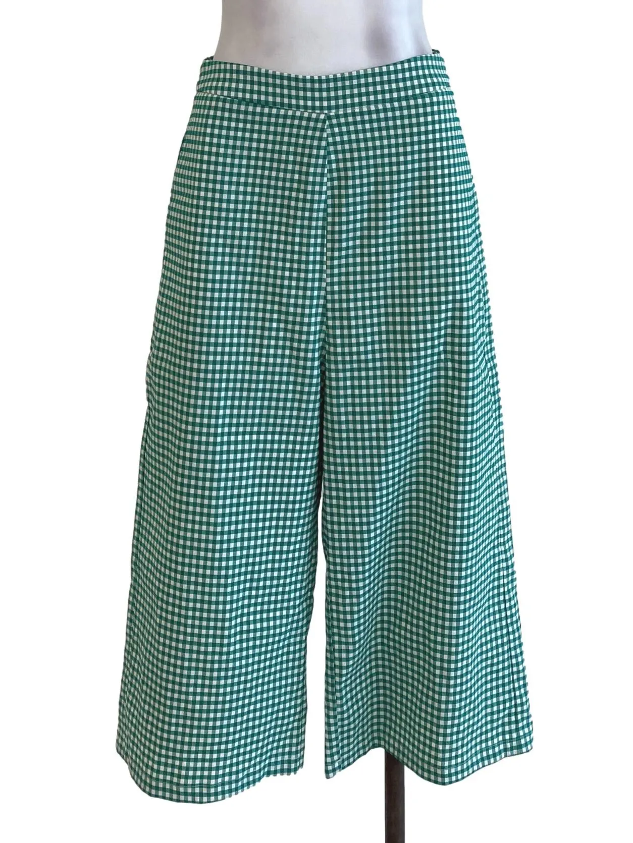 Green Gingham Pants TCL