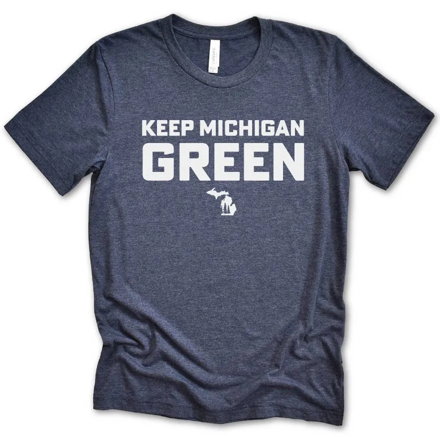 Green Michigan Tee
